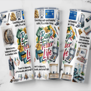 Bank Teller Life Mockup