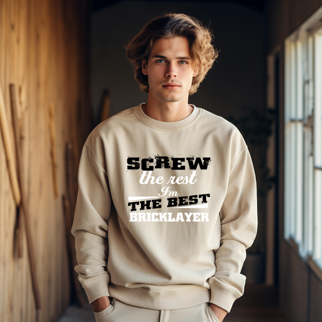 Bricklayer Slogan Shirt Mockup