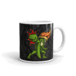 Paintbrush Fighter Mug Mockup