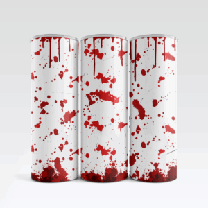 Blood Splatter Tumbler Mockup