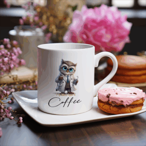 My Blood Type is Coffee Mug Mockup