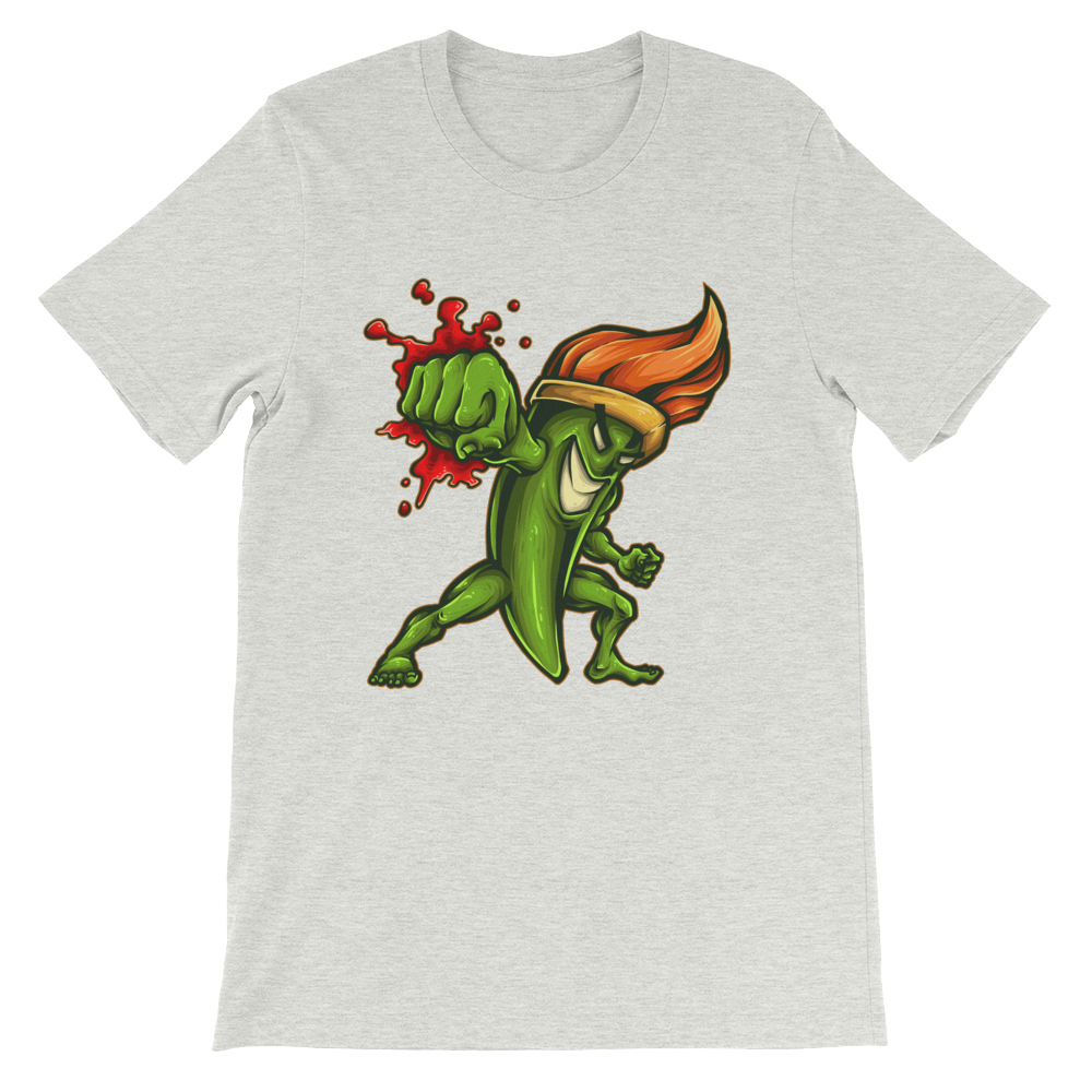 Paintbrush Fighter Shirt Mockup