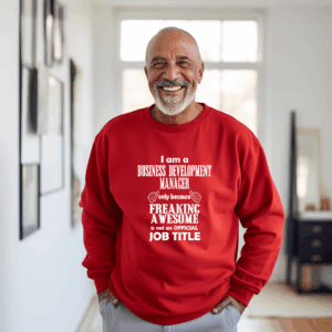 Business Development Manager Shirt Mockup