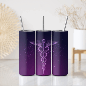 Medical Symbol Tumbler Mockup