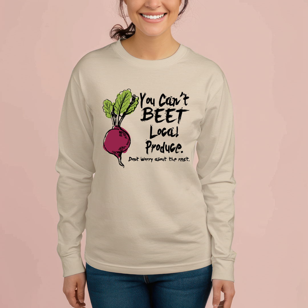 Can't Beet Local Produce Shirt Mockup