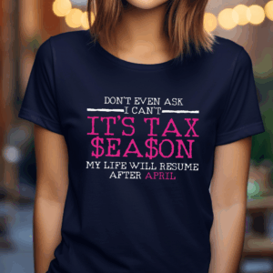 Tax Season Shirt Mockup