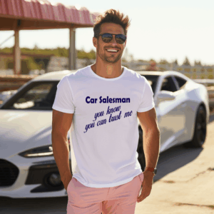 Car Salesman Shirt Mockup