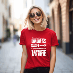 Carpenter's Wife Shirt Mockup