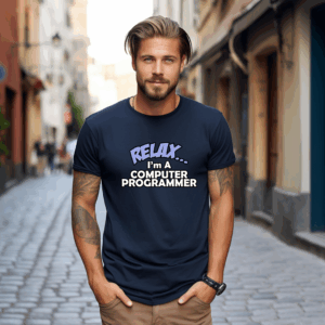 Computer Programmer Shirt Mockup