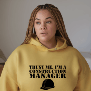 Construction Manager Shirt Mockup
