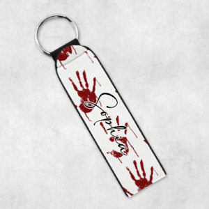 Bloody Handprint Wristlet Mockup