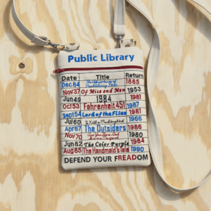 Handmade Banned Books Bag