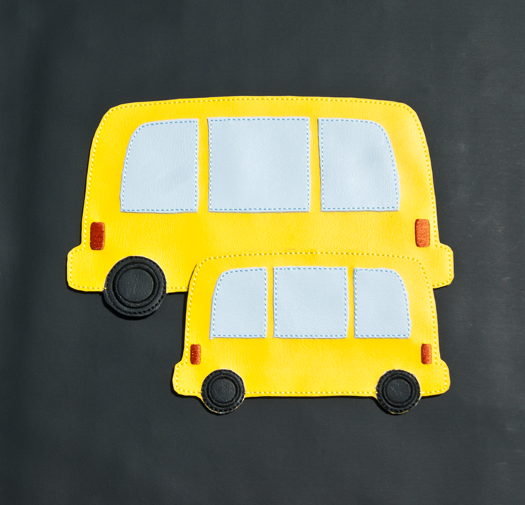Handmade Bus Felties