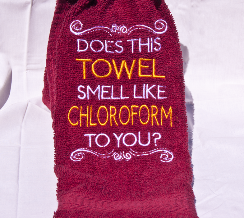 Chloroform Hand Towel