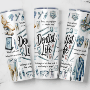 Dentist Life Tumbler Mockup