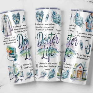 Doctor Life Tumbler Mockup