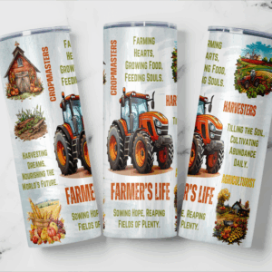 Farmer’s Life Tumbler Mockup