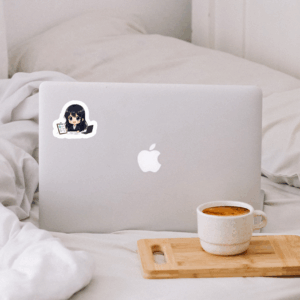 Chibi Tax Professional Sticker Mockup