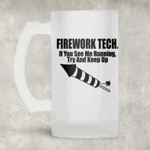 Firework Tech Frosted Mug Mockup