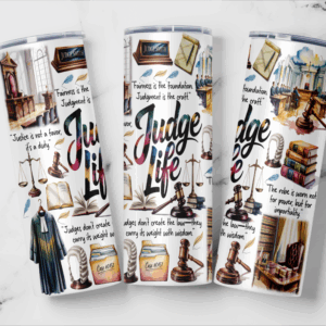 Judge Life Tumbler Mockup