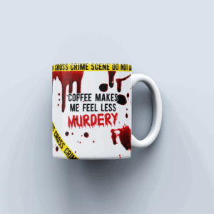 Less Murdery Mug Mockup