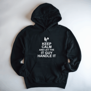 Keep Calm IT Guy Shirt Mockup
