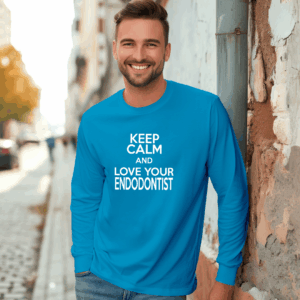 Keep Calm and Love Your Endodontist Shirt Mockup