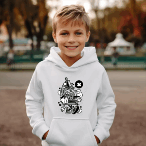 Cartoon Microscope Shirt Mockup