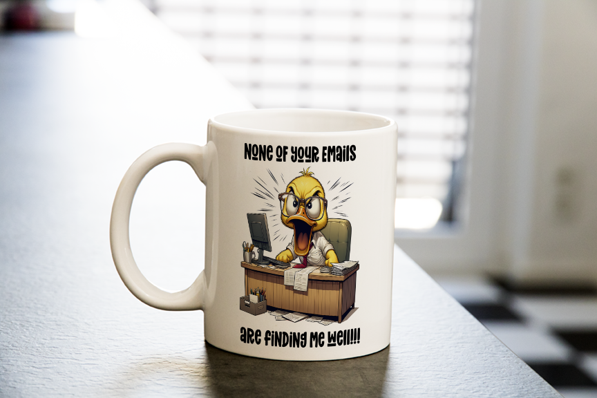 Not Finding Me Well Mug Mockup