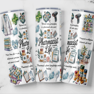 Pharmacist Life Tumbler Mockup