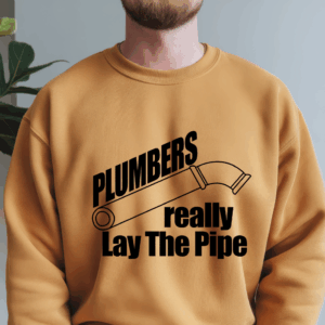 Plumbers Lay Pipe Shirt Mockup