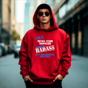 Retail Store Manager Shirt Mockup