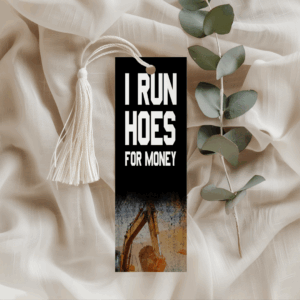 Run Hoes For Money Bookmark Mockup