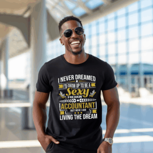 Sexy Accountant Shirt Mockup