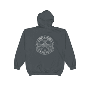 Sniper Squad Zip-up Hoodie Mockup
