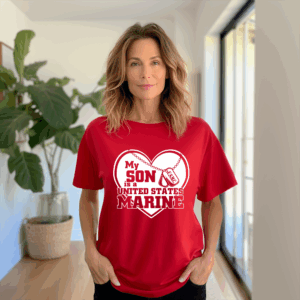My Son is a United States Marine Shirt Mockup