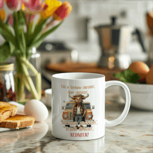 Truck Driven' Redneck Mug Mockup