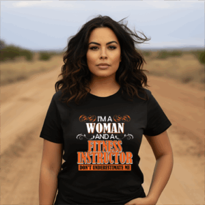 Fitness Instructor Empowerment Shirt Mockup