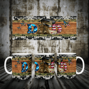 Military Dad Mug Mockup
