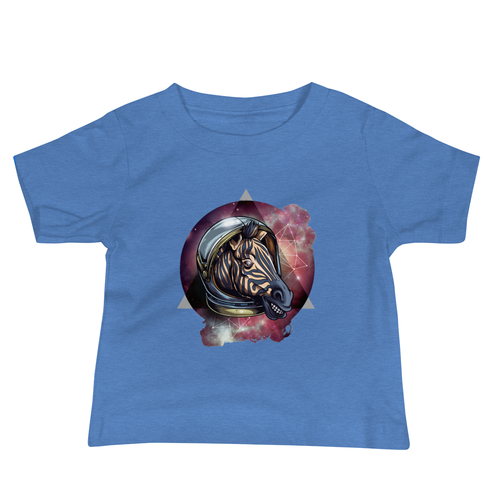 Cosmic Zebra Baby Top Mockup