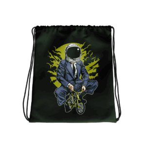 Astronaut Suit Drawstring Bag Mockup