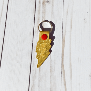 Lightning Bolt Key Fob