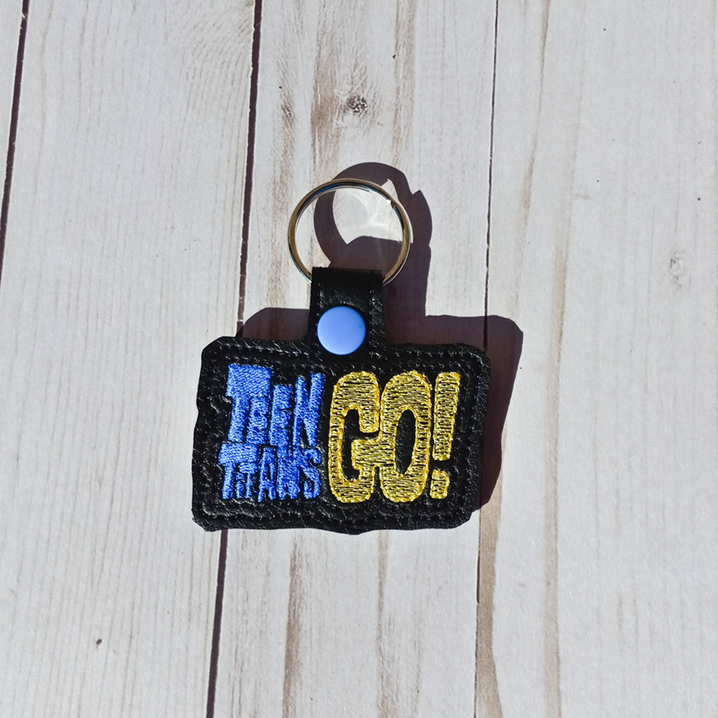 Young Crime Fighters Logo Key Fob