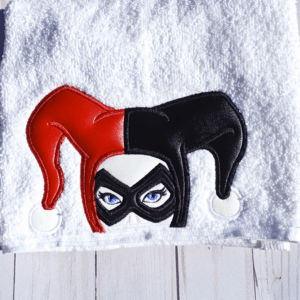 Harlequin Hooded Towel