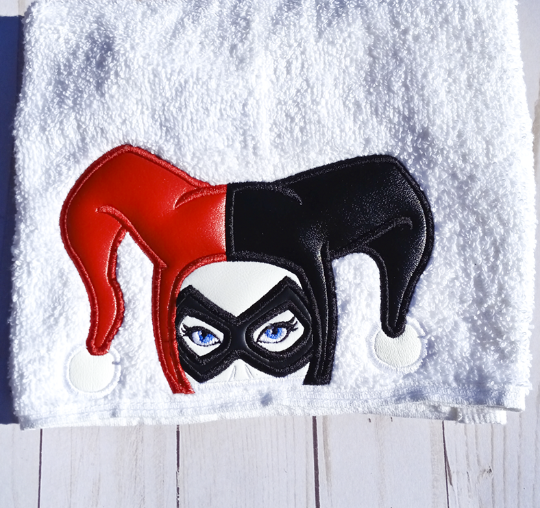 Harlequin Hooded Towel