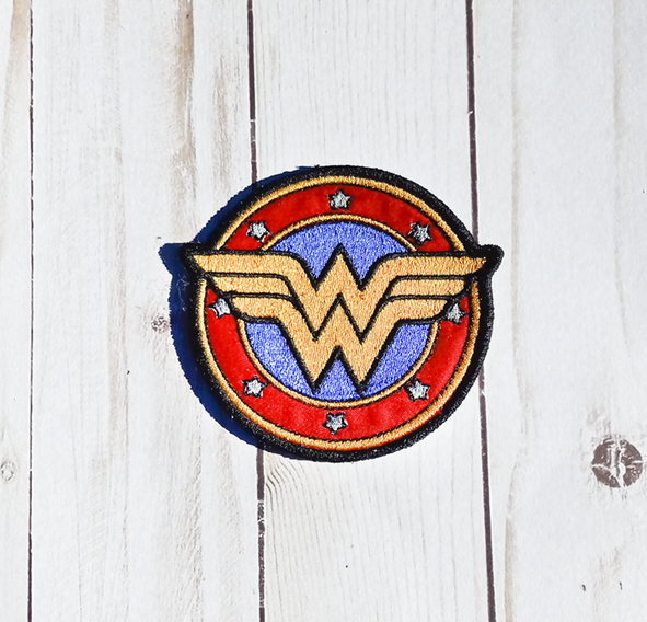 Classic Amazon Warrior Emblem Patch
