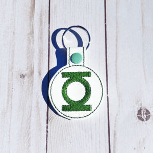 Lantern Barrer Symbol Key Fob