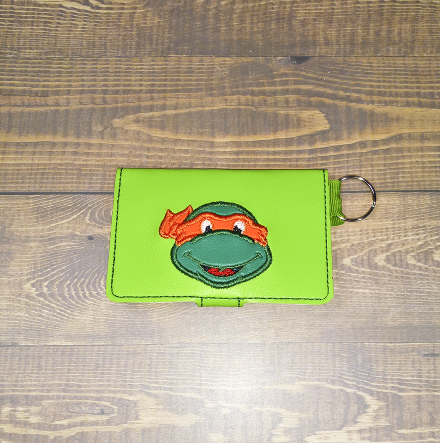Turtle Character Snap Wallet