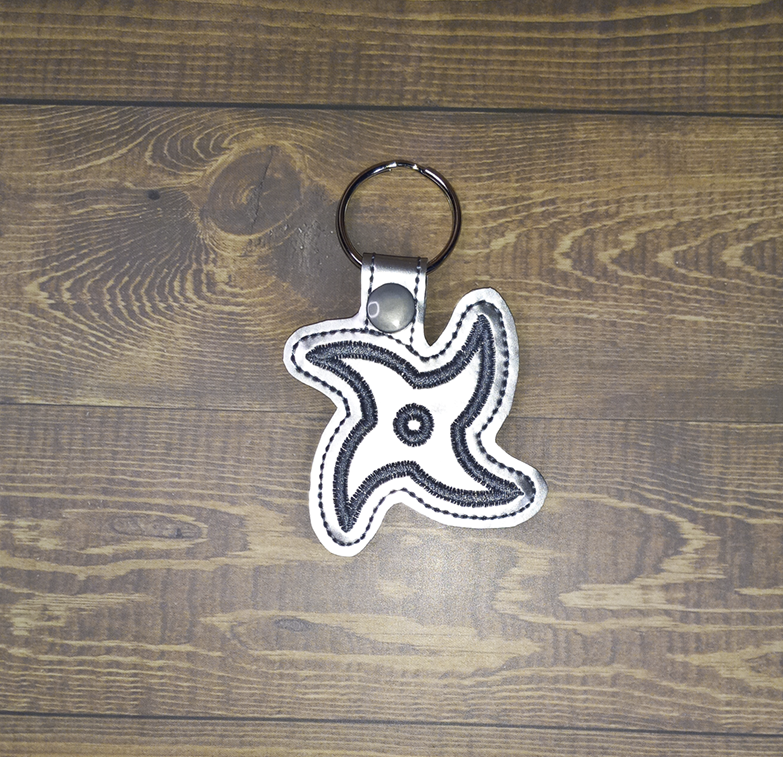 Ninja Star Key Fob