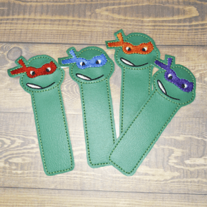 Masked Turtle Bookmark